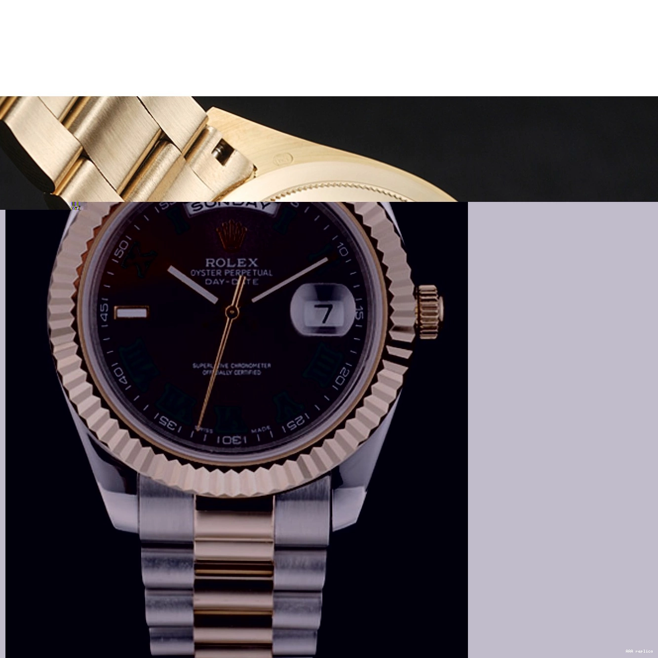 Aaa replica Cosmograph 1454244 Rolex Daytona Case Gold Green Bracelet And Dial 0725